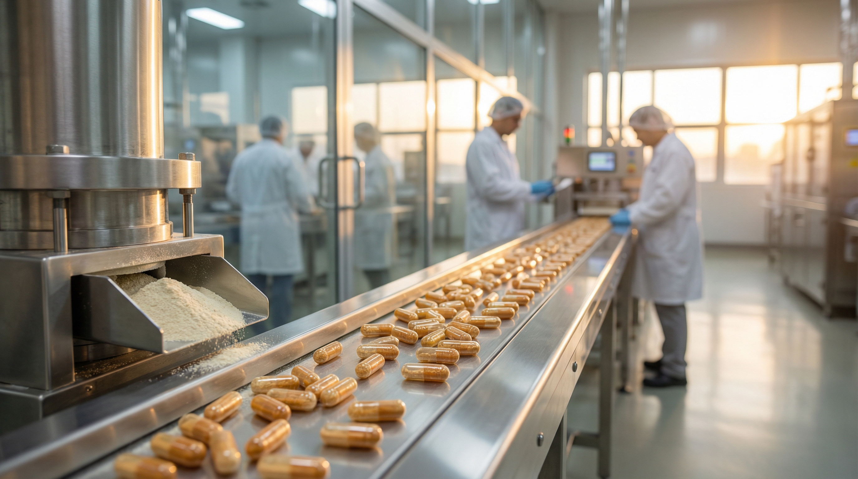 Supplement Industry Daily Briefing March 9 2026 - Modern nutraceutical manufacturing facility