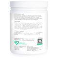 Coconut MCT powder Supplement container with label text on a white background