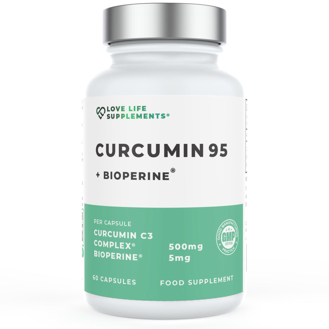 Supplement bottle labeled &