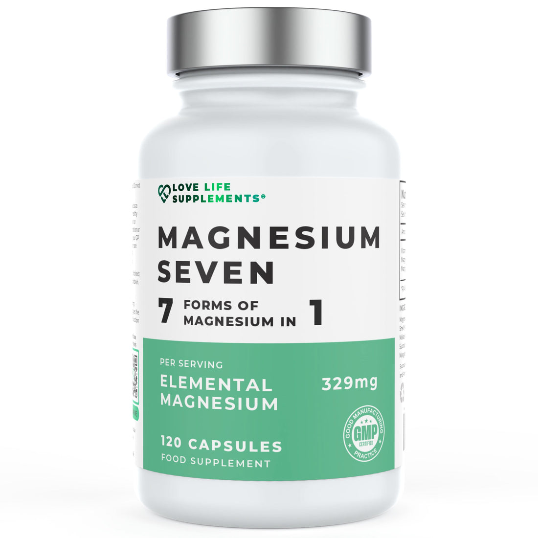 Supplement bottle labeled &
