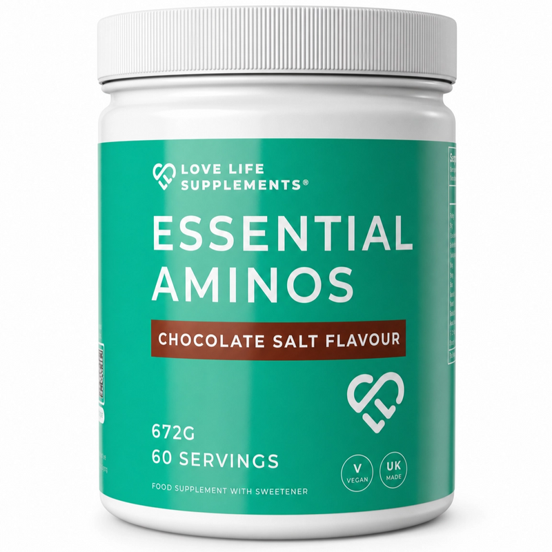 Essential Aminos EAA - Chocolate Salt Flavour - 672g - 60 Servings