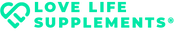 Logo of Love Life Supplements with a green color scheme