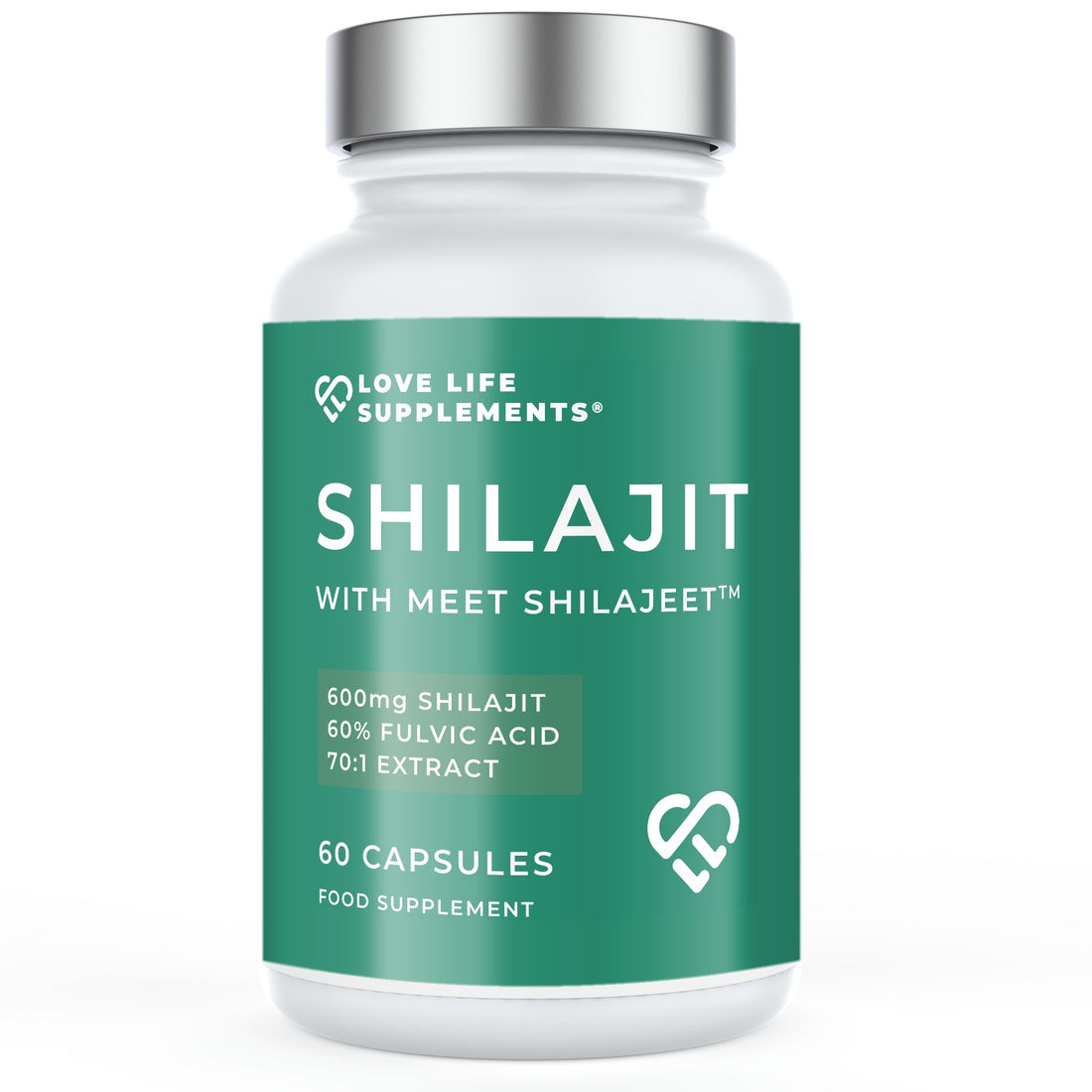 Supplement bottle labeled &